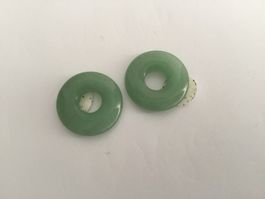 Pi Scheiben ø 15 mm Aventurin z.B. für Ohrringe