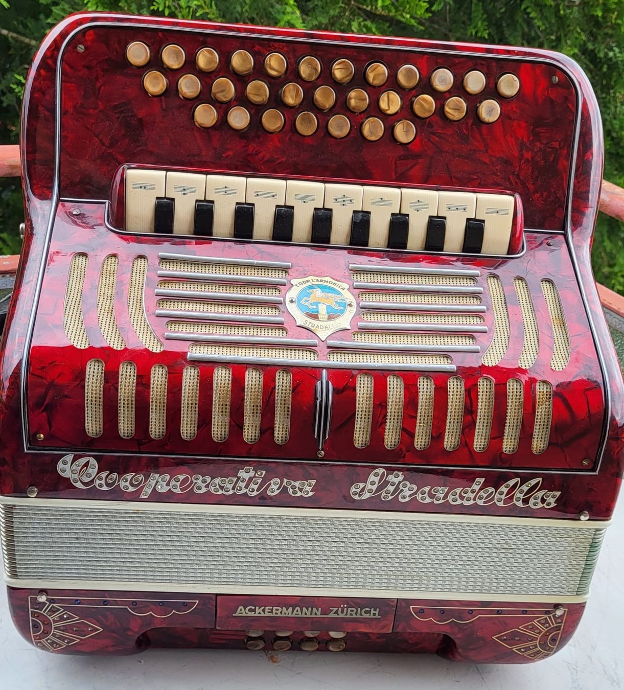 Accordéon Cooperativa stradella diatonique (D'occasion) à Penthalaz ...