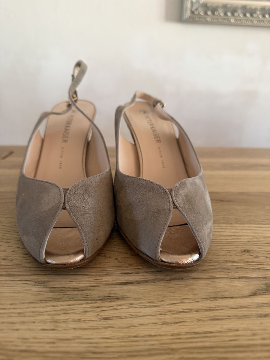 Kaiser Scarpe da donna: Peter Kaiser Eleganter Leder Slingpumps Gr 40.5   – Nuovo (secondo la descrizione) da Bonstetten venduto da norisknofun123 1