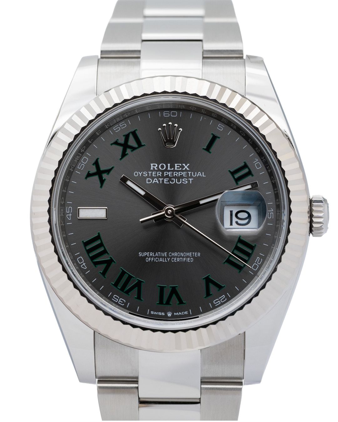 Rolex Orologi: Rolex Datejust 41 Wimbledon New Full set 9.2026 – Nuovo e nell'imballaggio originale da Genève venduto da Swisstreasures-SA 6