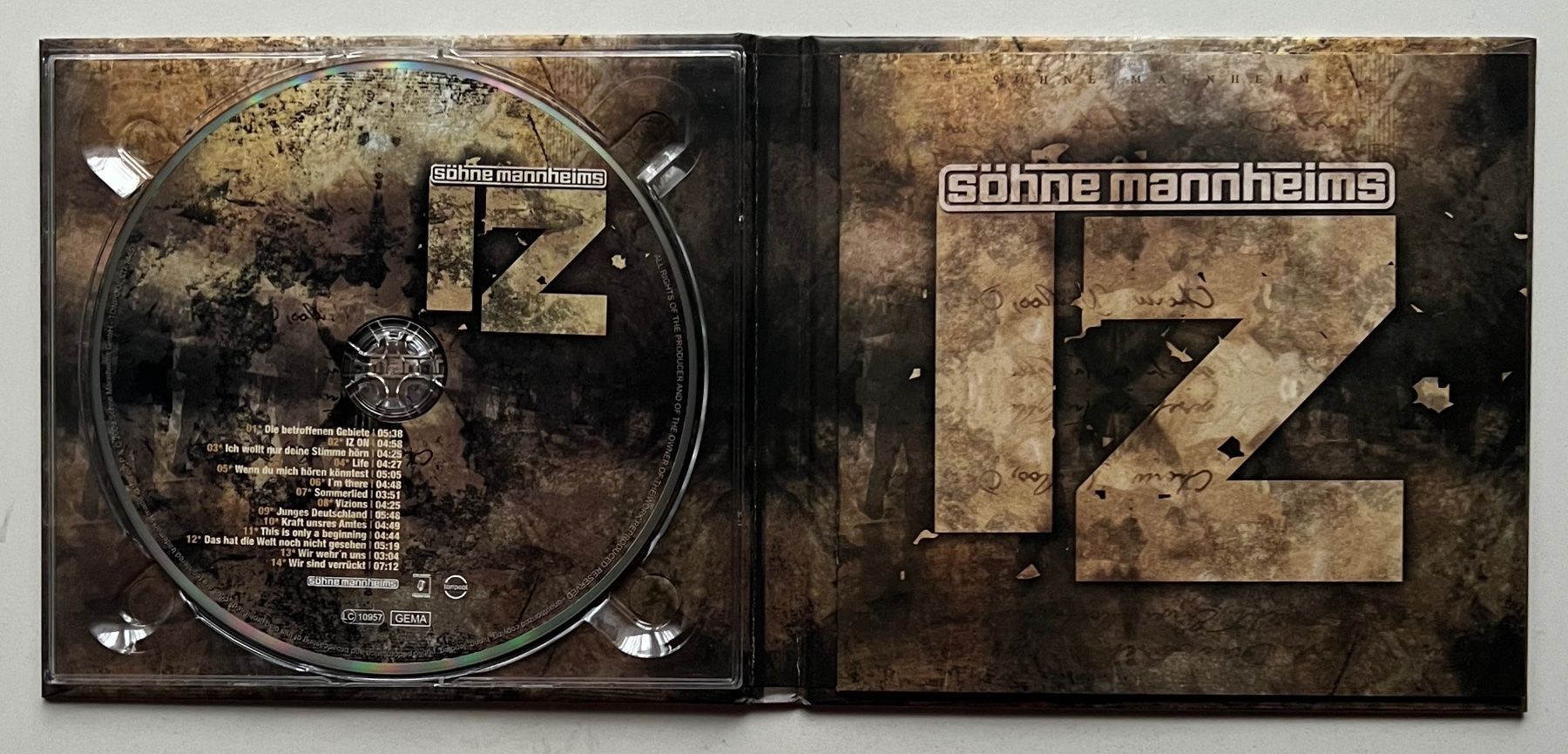 CD: Söhne Mannheims / Iz On – Usato da Näfels venduto da rottabi 2