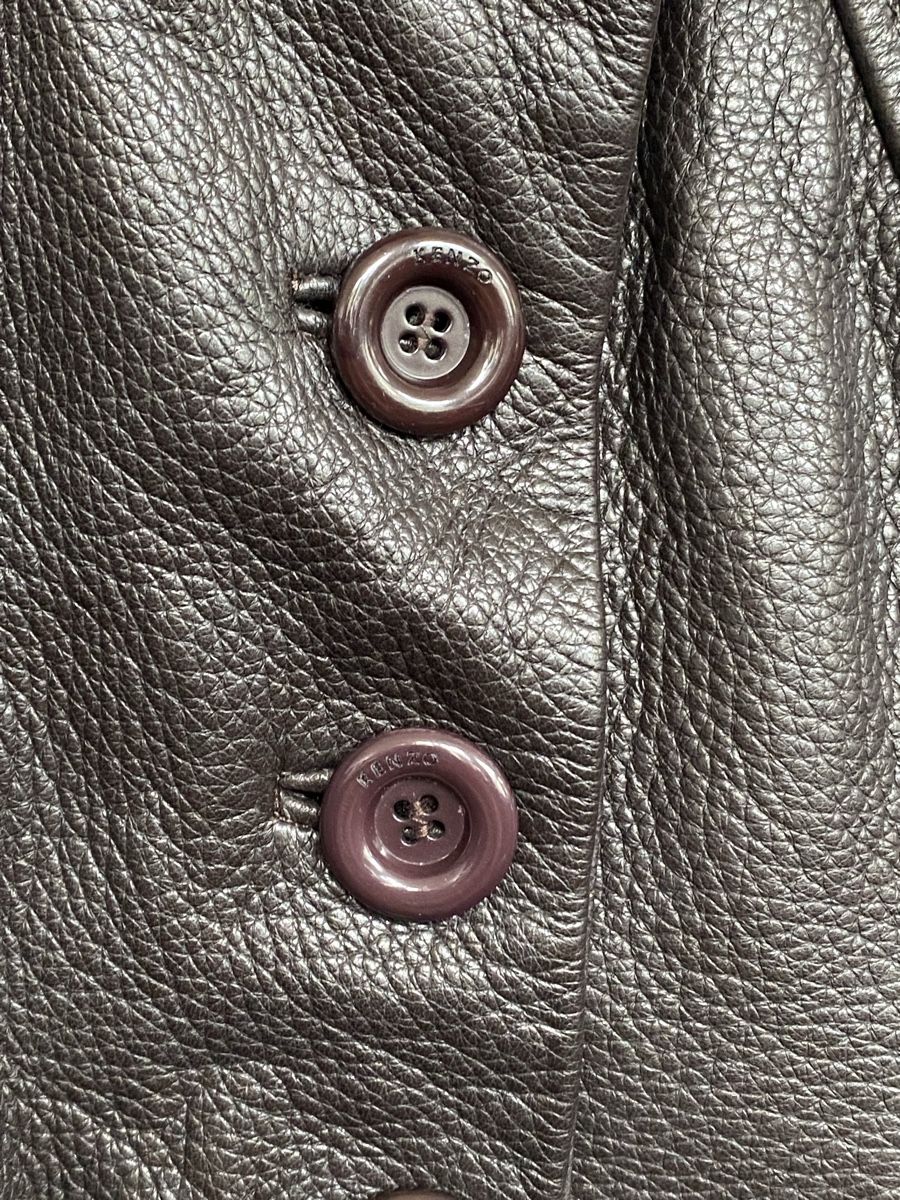 Jacken: KENZO Lederjacke / Gr. M – Gebraucht aus Balzers von styleee 4