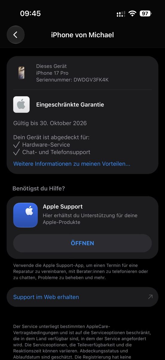 Apple Telefoni cellulari / Smartphones: Apple iPhone 17 Pro 256GB Cosmic Orange – Usato da oberbipp venduto da sigi83 9