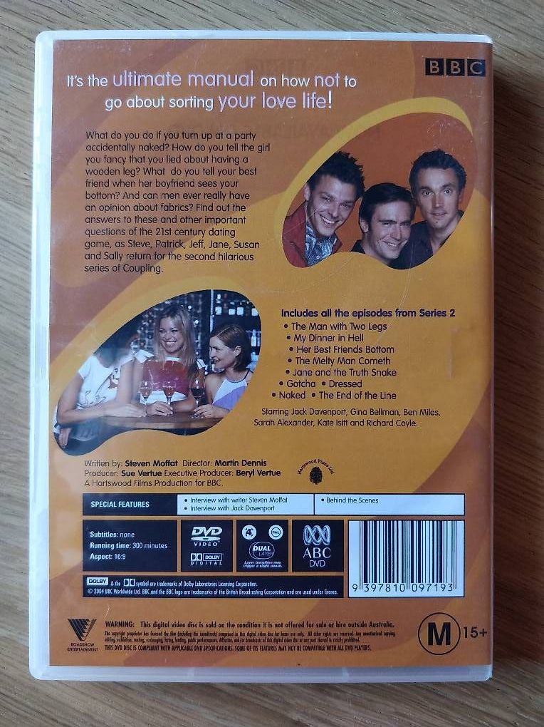 Tous les DVDs: DVD: Coupling S2. (English) – D'occasion à Schwarzenberg LU par Kryssy81 1