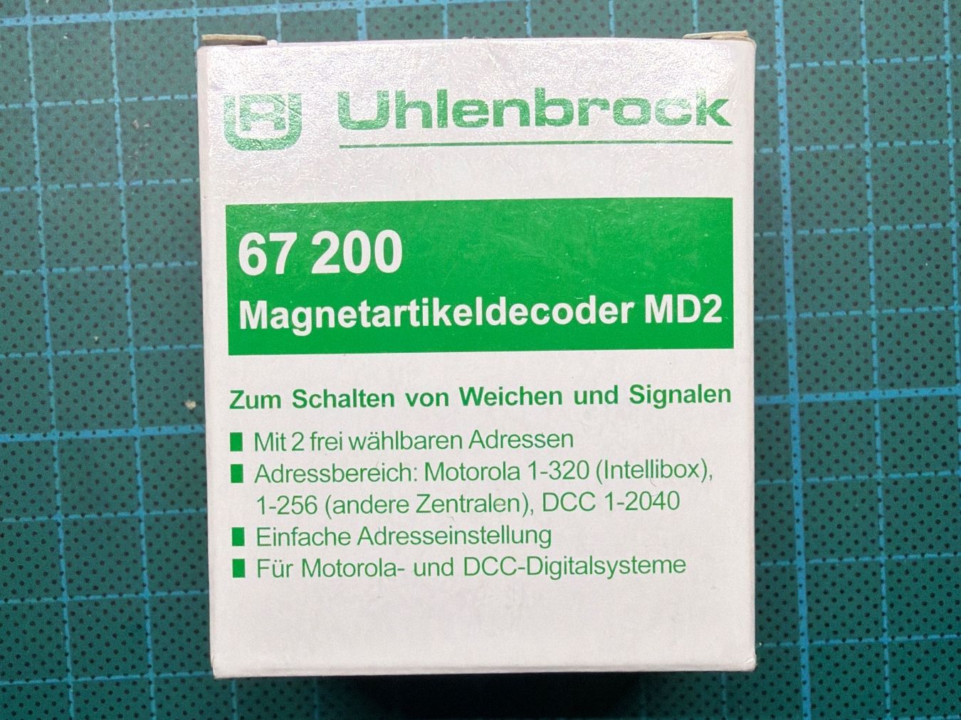 Uhlenbrock Modelleisenbahnen: Uhlenbrock 67200: Magnetartikeldecoder MD2 – Neu und originalverpackt aus Betschwanden von Miau