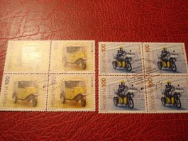 Satz Pro Clima Post,  2013, FDC  + 4erblock Lose ET-o