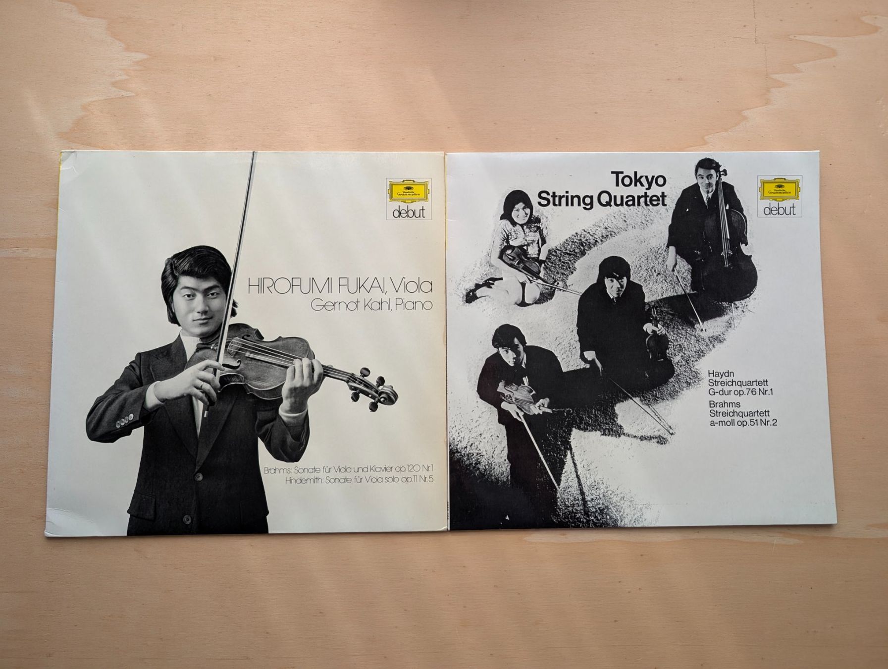 Dischi in vinile: DGG Debut - 2x in NM – Usato da Ebikon venduto da kisuM