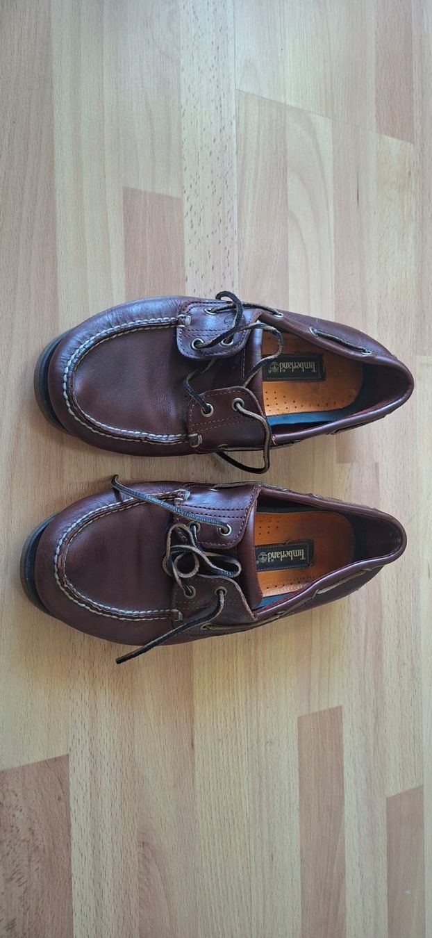 Timberland Scarpe da uomo: Timberland Schuhe Braun Leder/ Gr. 45 – Usato da Kloten venduto da Ros73 4