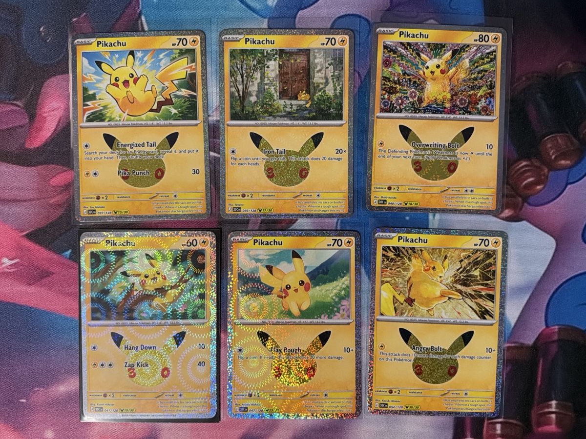 Pokémon Sammelbilder & Trading cards: Pokémon Pikachu 30th – Neu (gemäss Beschreibung) aus Fischbach LU von 00-hmc-00