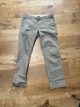 Carhartt Canvas Pants in dunkelbeige, Size 32/32