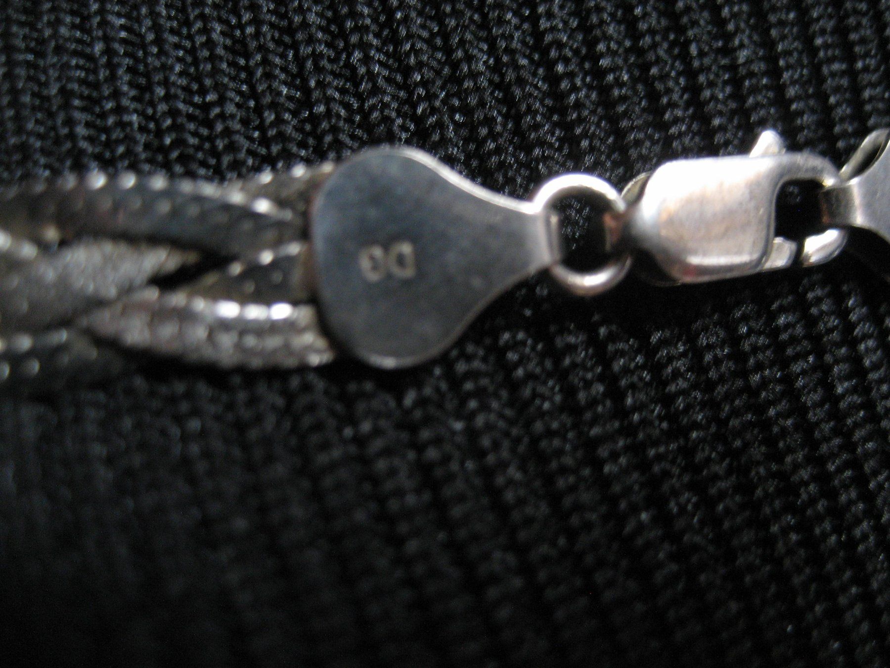 Catenine: Collier argent 925 43cm – Usato da Delémont venduto da marryb 1