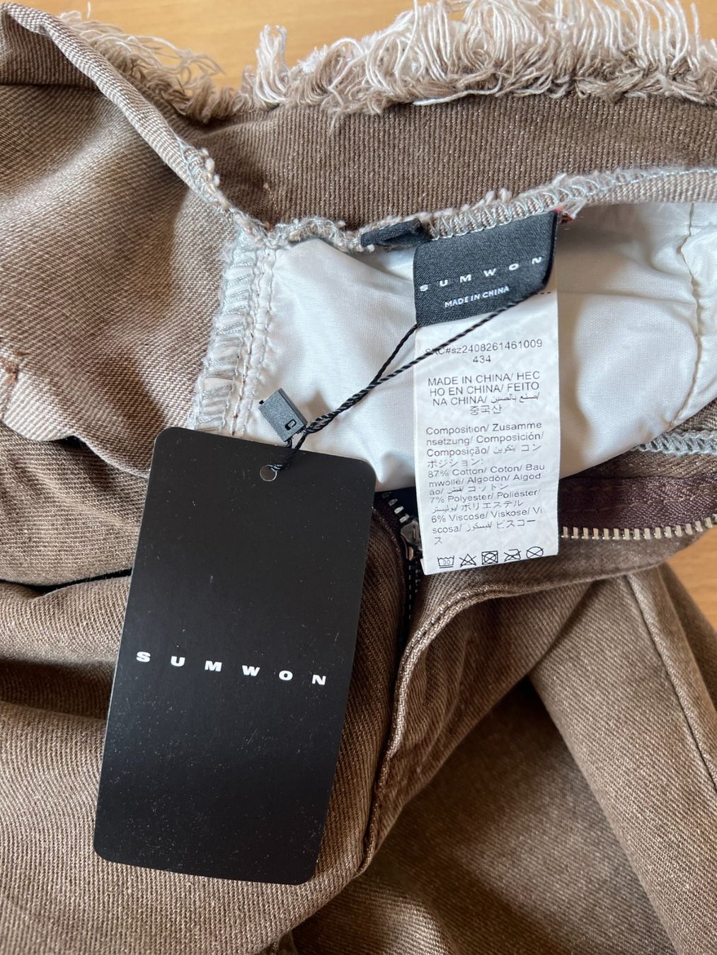 Jeans: SUMWON Jeans, Gr. 29, Braun, NEU – Nuovo e nell'imballaggio originale da Worb venduto da farben20zauber 1