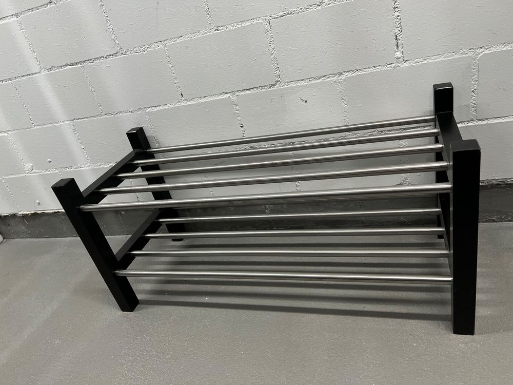 3x IKEA TJUSIG Schuhregal schwarz Kaufen auf Ricardo