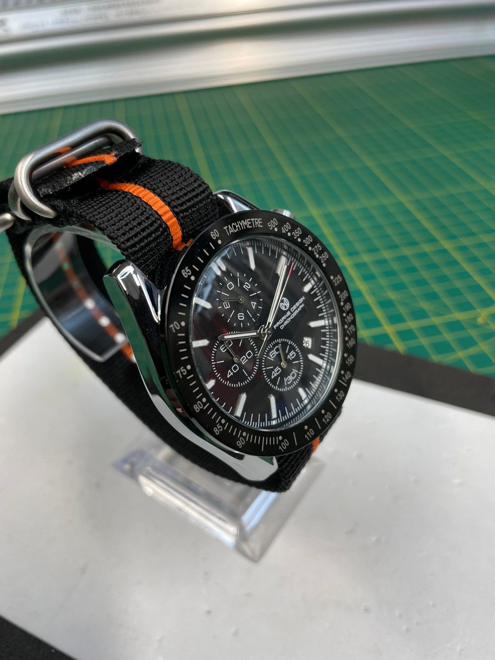 Orologi: Pagrne Design Chronograph Quartz Watch – Usato da Obergösgen venduto da File75 2