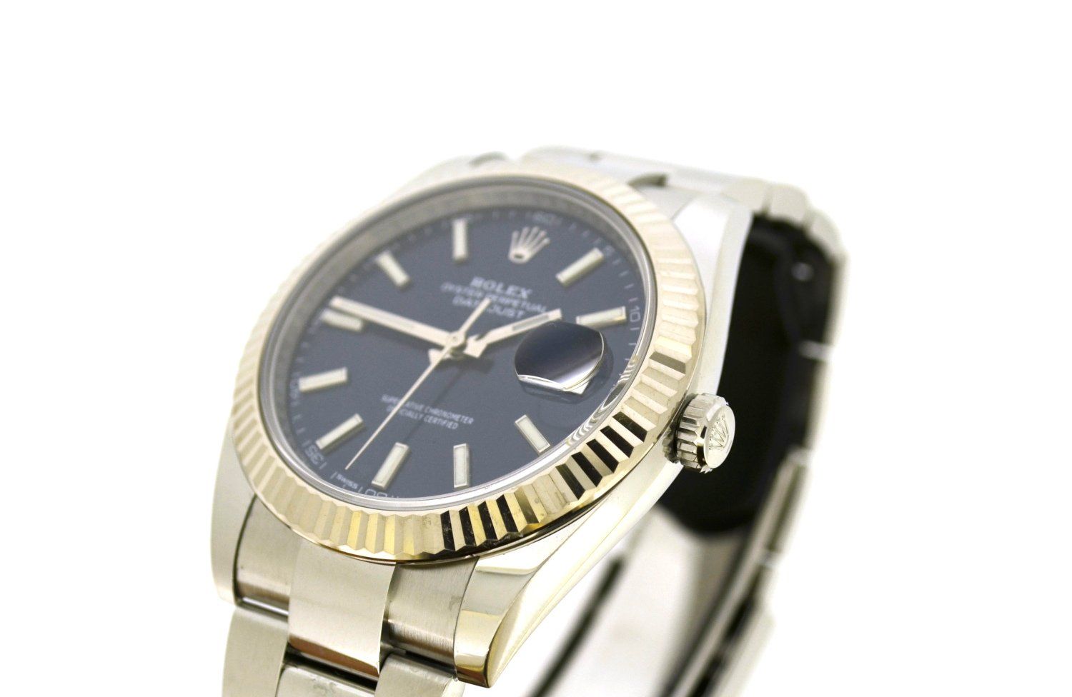 Rolex Uhren: Rolex Datejust 41mm oyster blue dial 126300 – Gebraucht aus Lausanne von TimeWorld 1