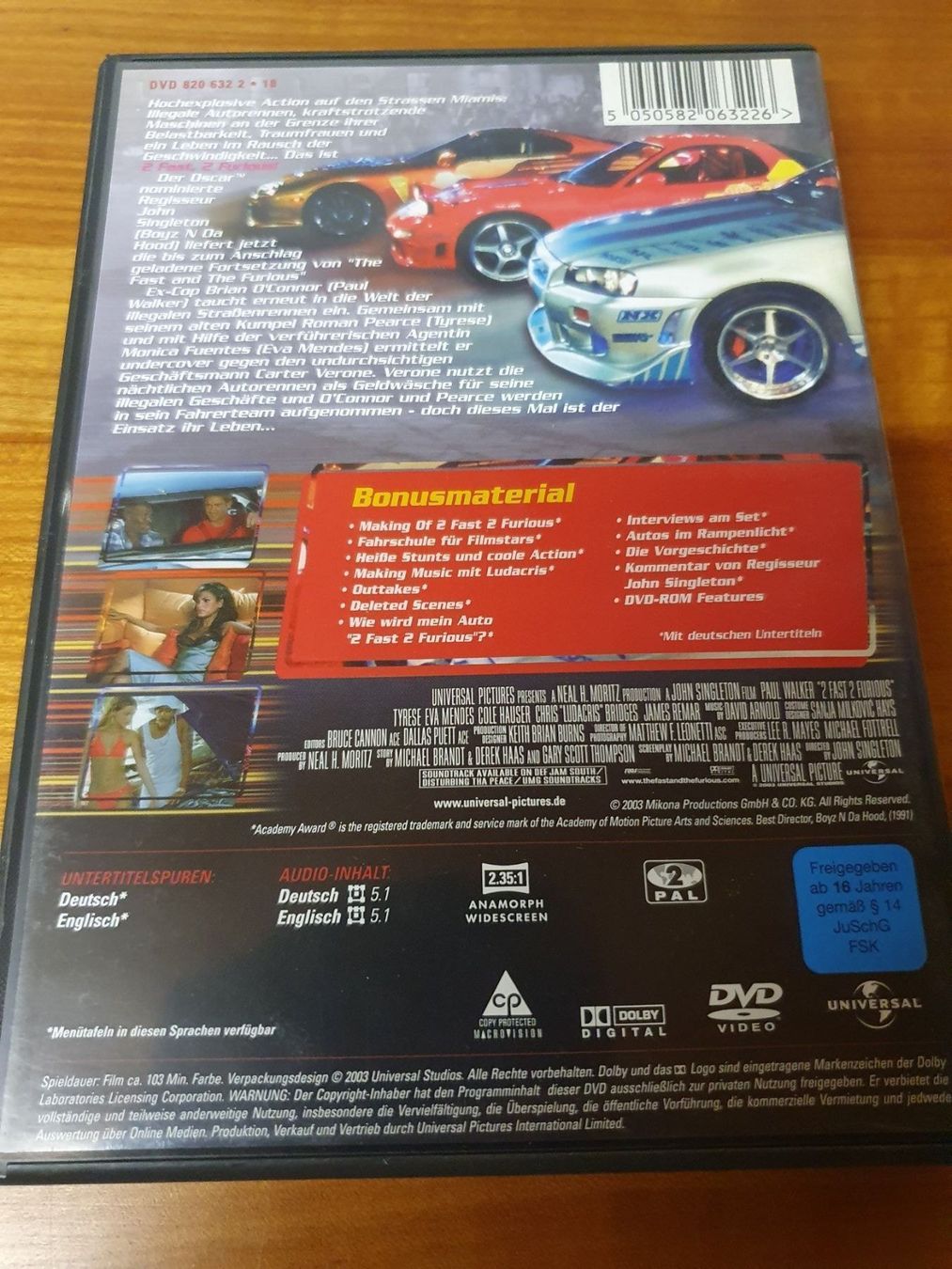 Tous les DVDs: 2 Fast 2 Furious uncut – D'occasion à Oberdorf BL par BaldenEagle 1