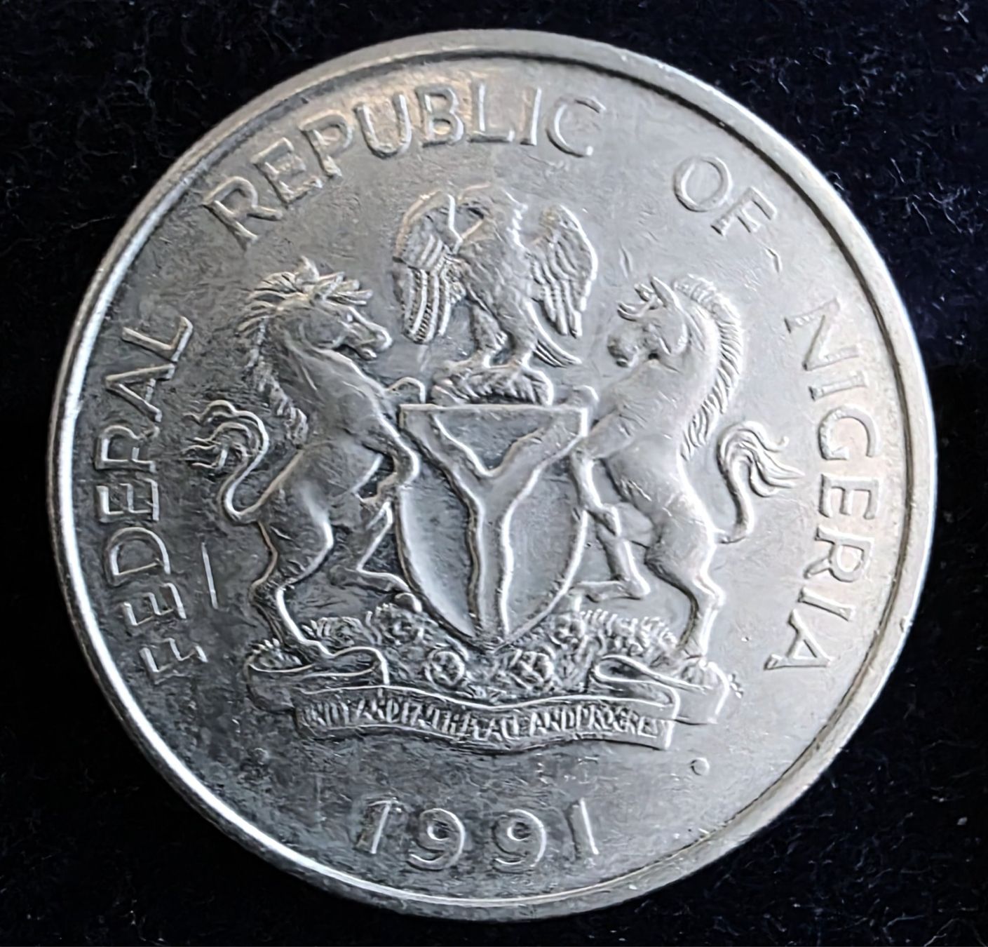 Tutti le monete: NIGERIA 1 NAIRA 1991 – Nuovo (secondo la descrizione) da winterthur venduto da CoinPassion 1