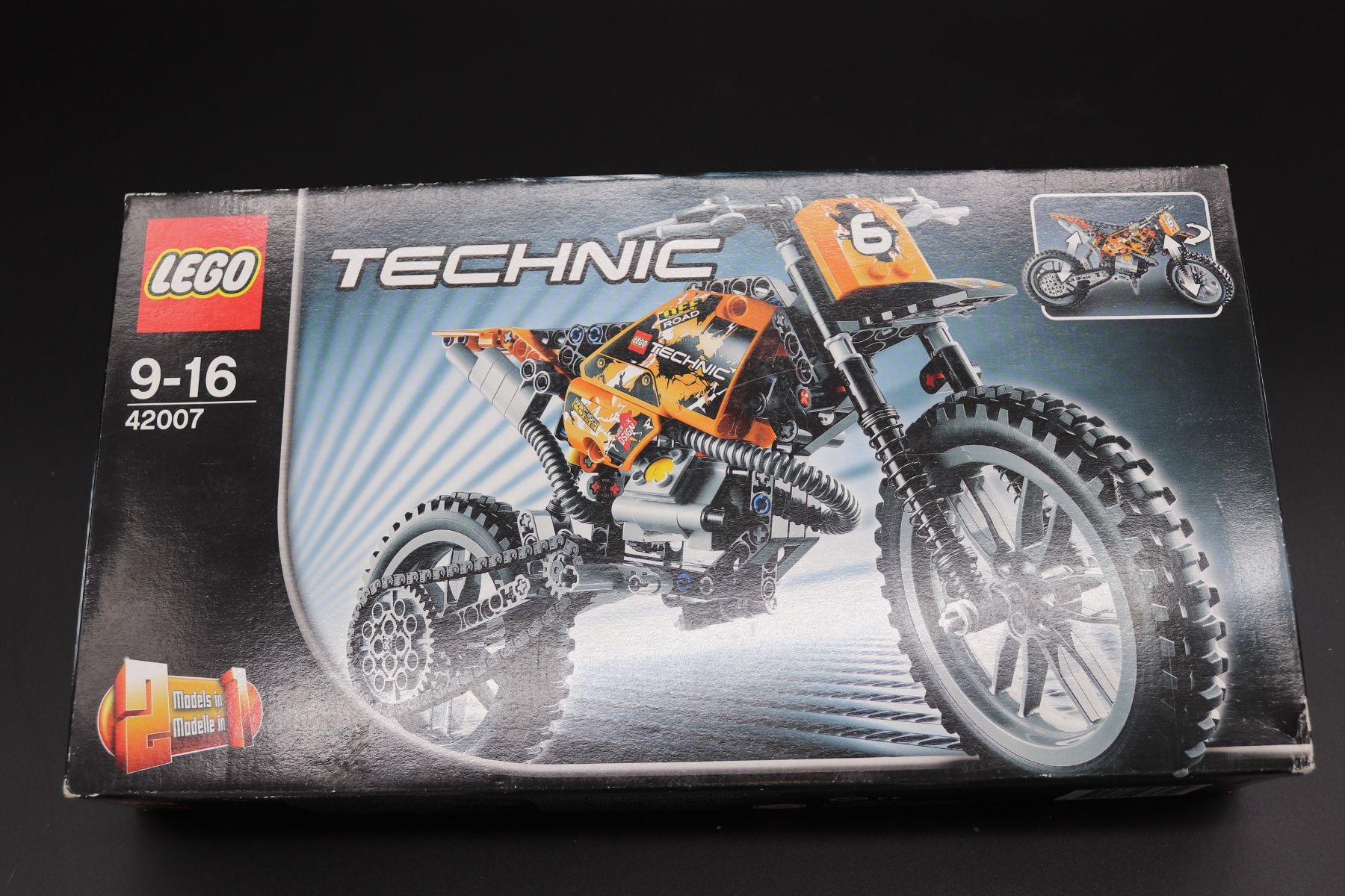 Lego Giocattoli: LEGO 42007 Technic Motorrad 2-1 – Usato da Hinterforst venduto da -KINGPIN-