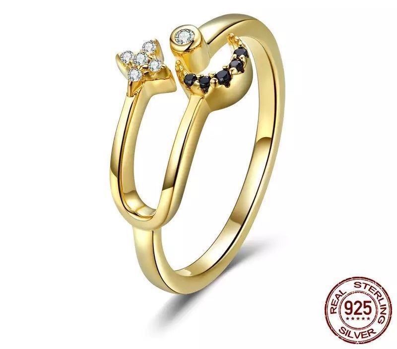 Anelli: silber ring (verstellbar) – Nuovo e nell'imballaggio originale da St. Gallen venduto da yatoot26