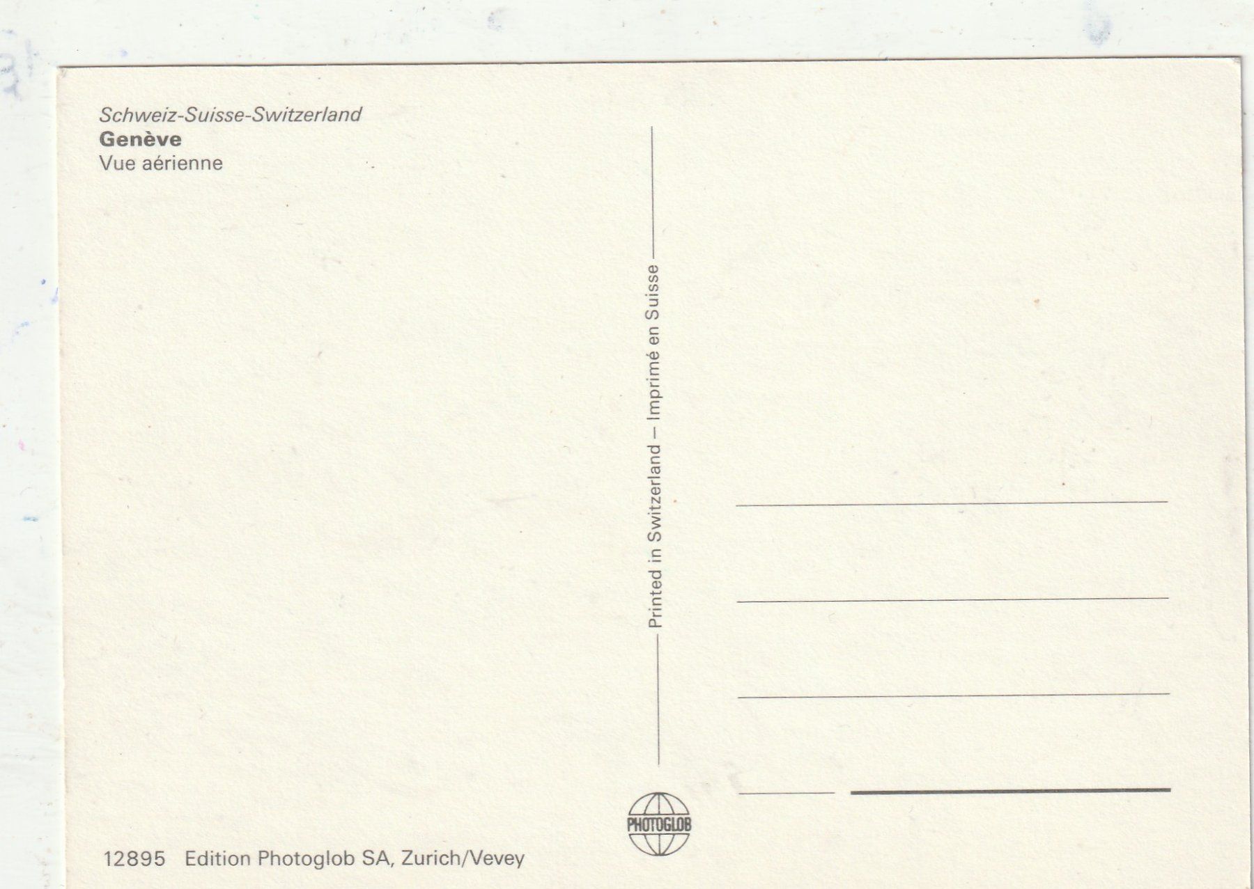 Cartoline postali: Genf – Usato da Lumbrein venduto da made02 1