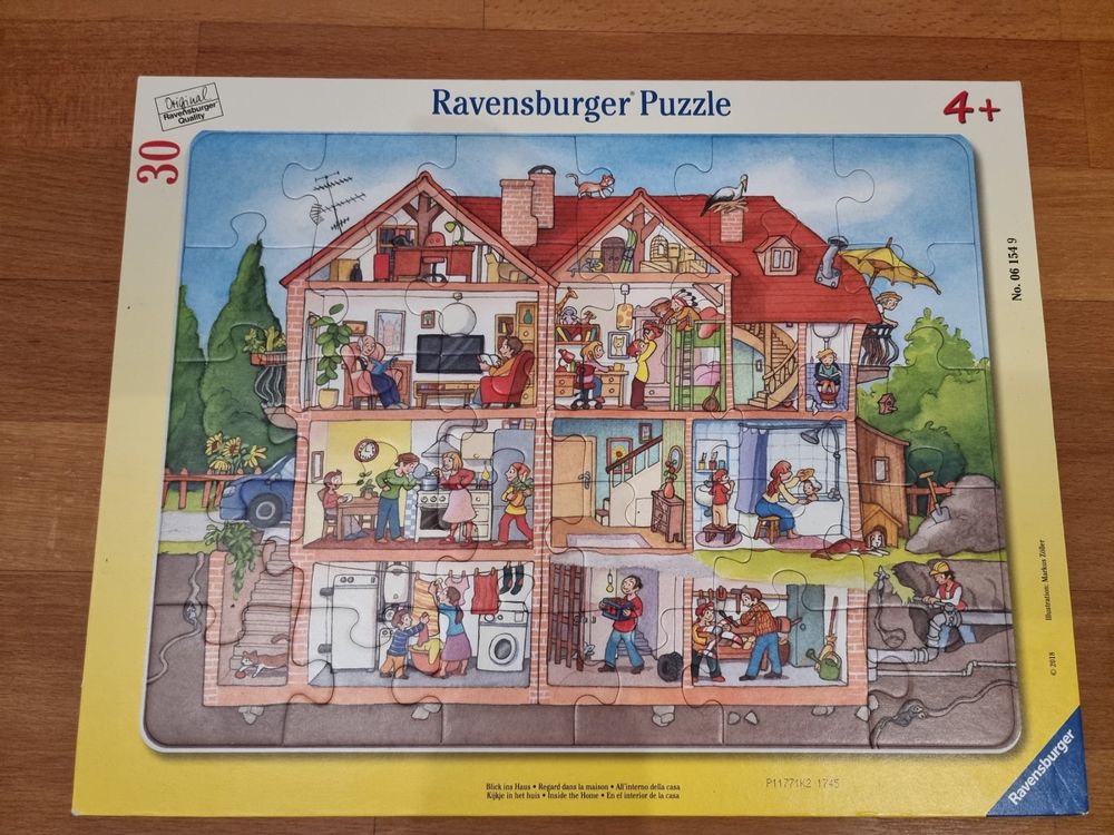 Castorland Puzzle „Yellow Digger“ – 30 Teile, Puzzlefläche 32x23 Cm, Ideal Für Puzzle-Einsteiger & Kinder
