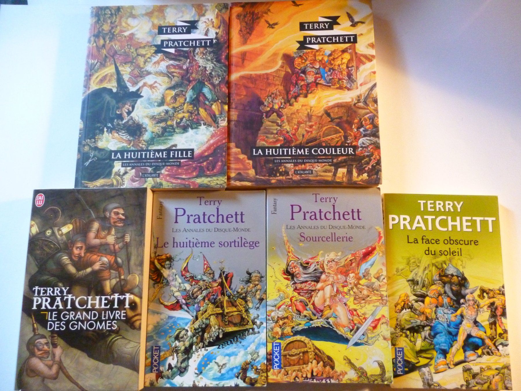 Libri: 6 livres de Terry Pratchett – Usato da Montreux venduto da dodeskaden