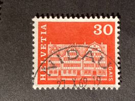 Schweiz 1969 Gais 30 Vollstempel NIDAU 27.X.69