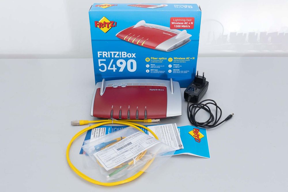AVM FritzBox 5490 Fiber/VOIP/WLAN Router (Gebraucht) in Basel für CHF ...