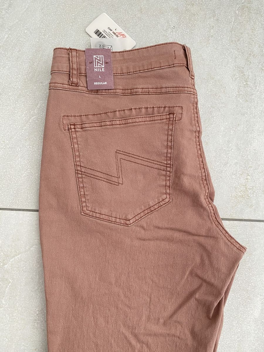 Nile Pantaloni: Damen Hose von NILE, Gr. L. Regular. Neu. – Nuovo e nell'imballaggio originale da Siselen BE venduto da Melody-53 5