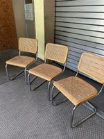 4 Chaises Thonet 81 vintage, assise cannée, design iconique