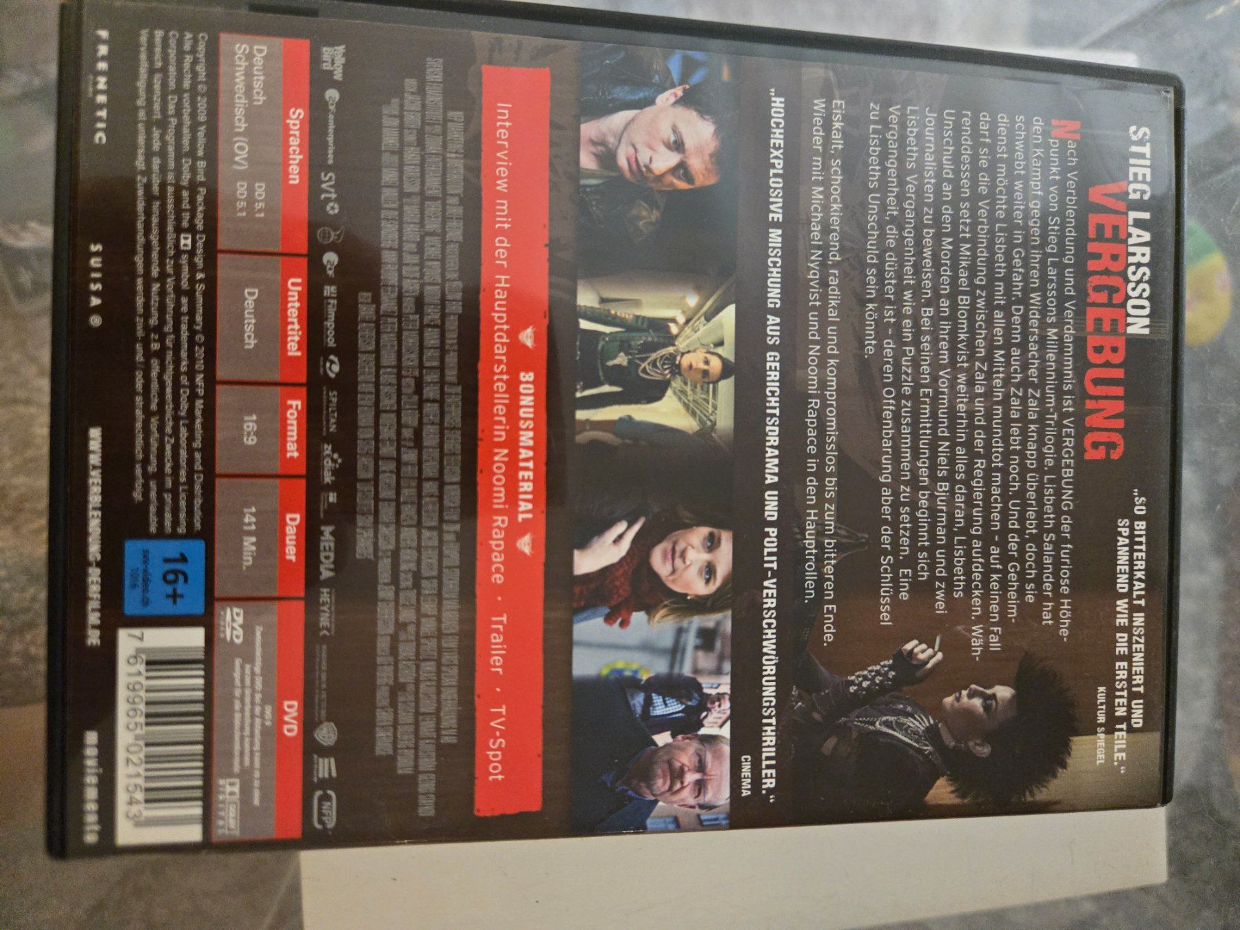 Tutti i DVDs: Vergebung DVD – Usato da Bussigny venduto da Kfdlt 1