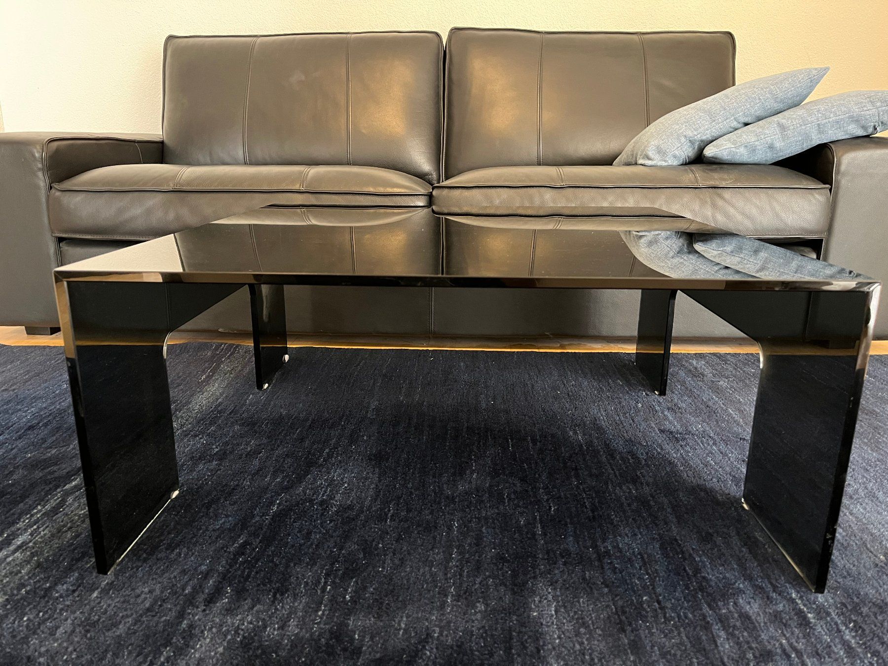 Rolf Benz Tavoli: ROLF BENZ Glas Couchtisch – Usato da Basel venduto da Xani 3
