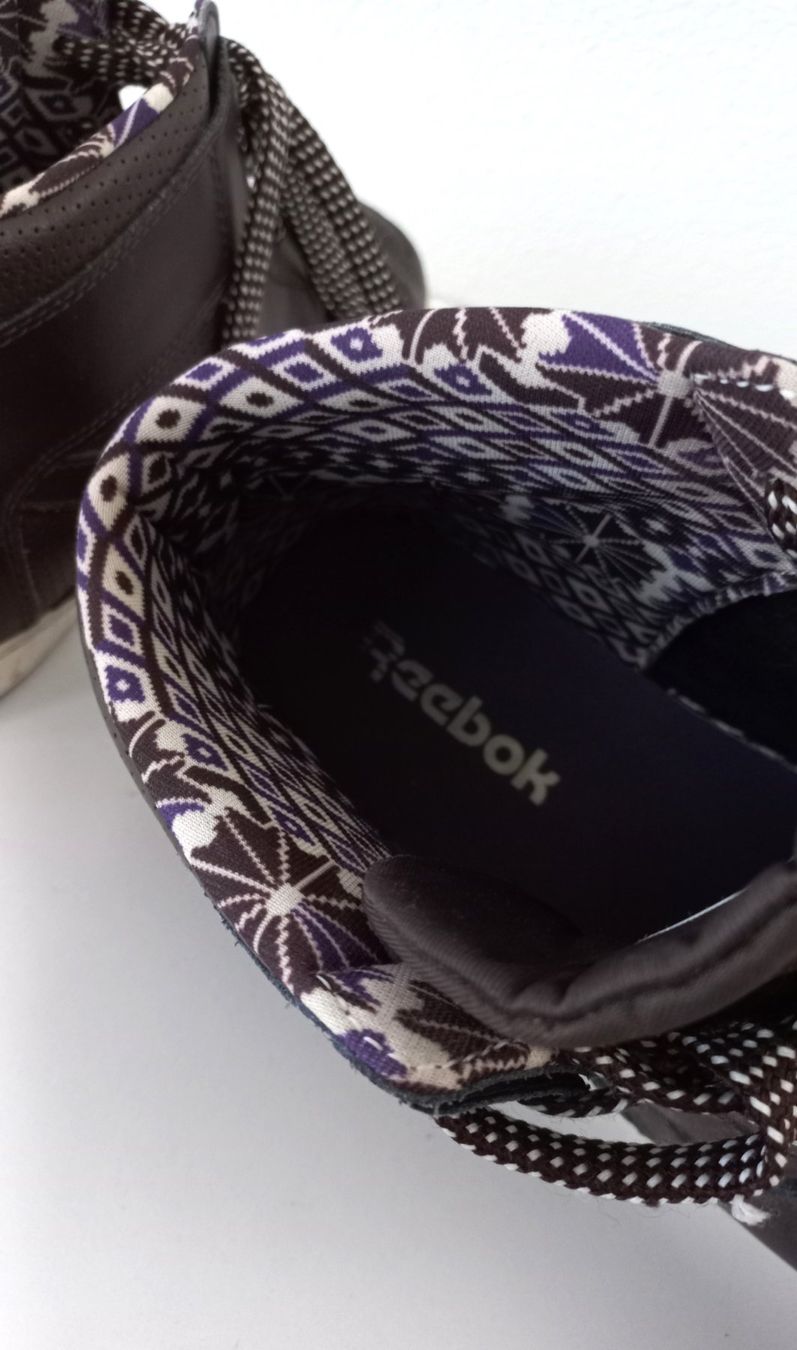 Reebok Scarpe da uomo: Reebok Herren Leder Sneacker Gr. 45 – Usato da Bévilard venduto da belkin 8