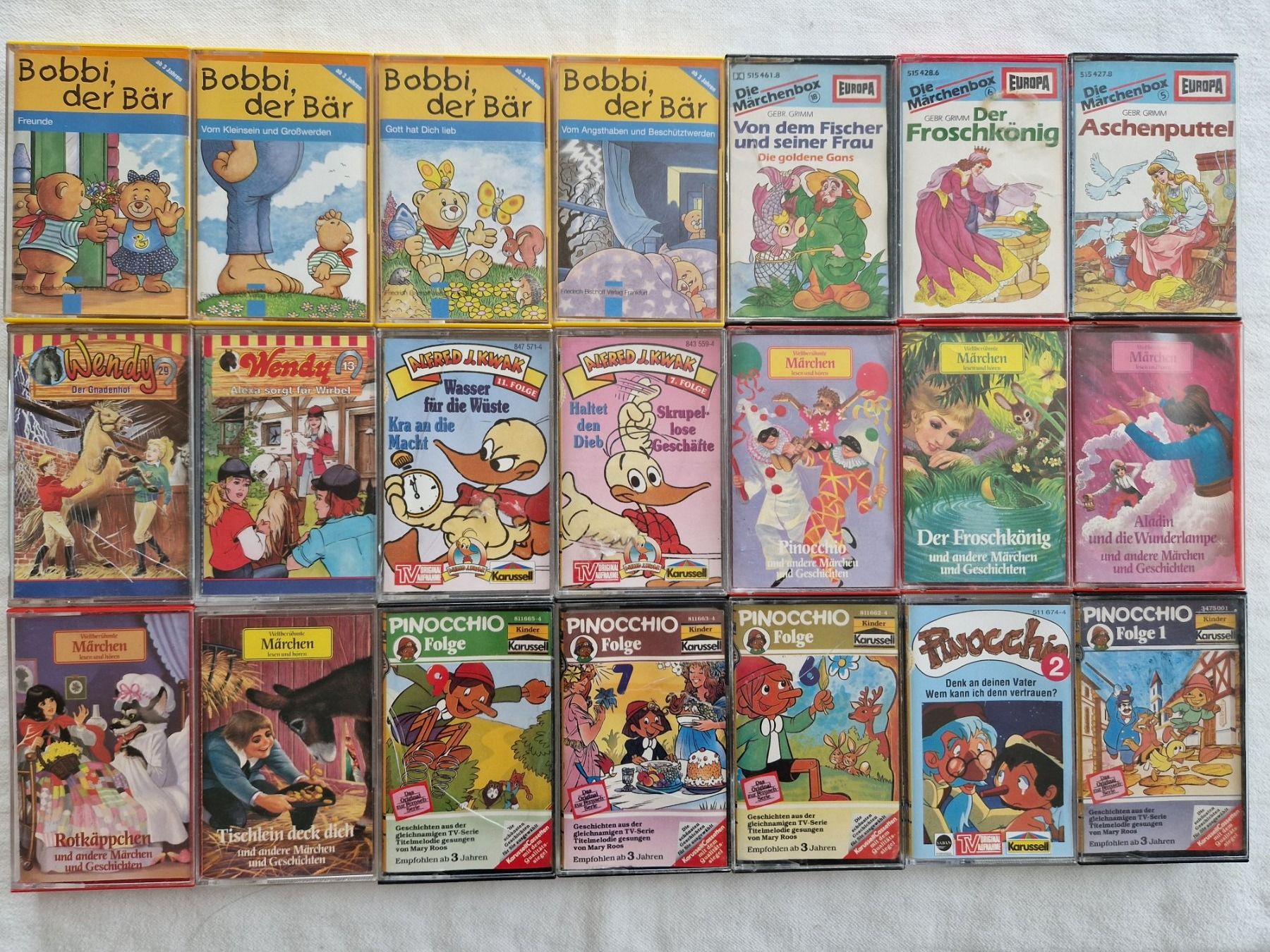 Kompaktkassetten: Metallkoffer mit 41 Kinderkassetten / Märchen – Gebraucht aus Rebstein von Ajs_Toy_Palast_1 5