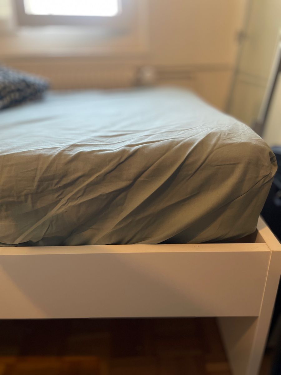 Ikea Letti: Komplett weißes Bett – Nuovo (secondo la descrizione) da Zürich venduto da aym_ls25 3