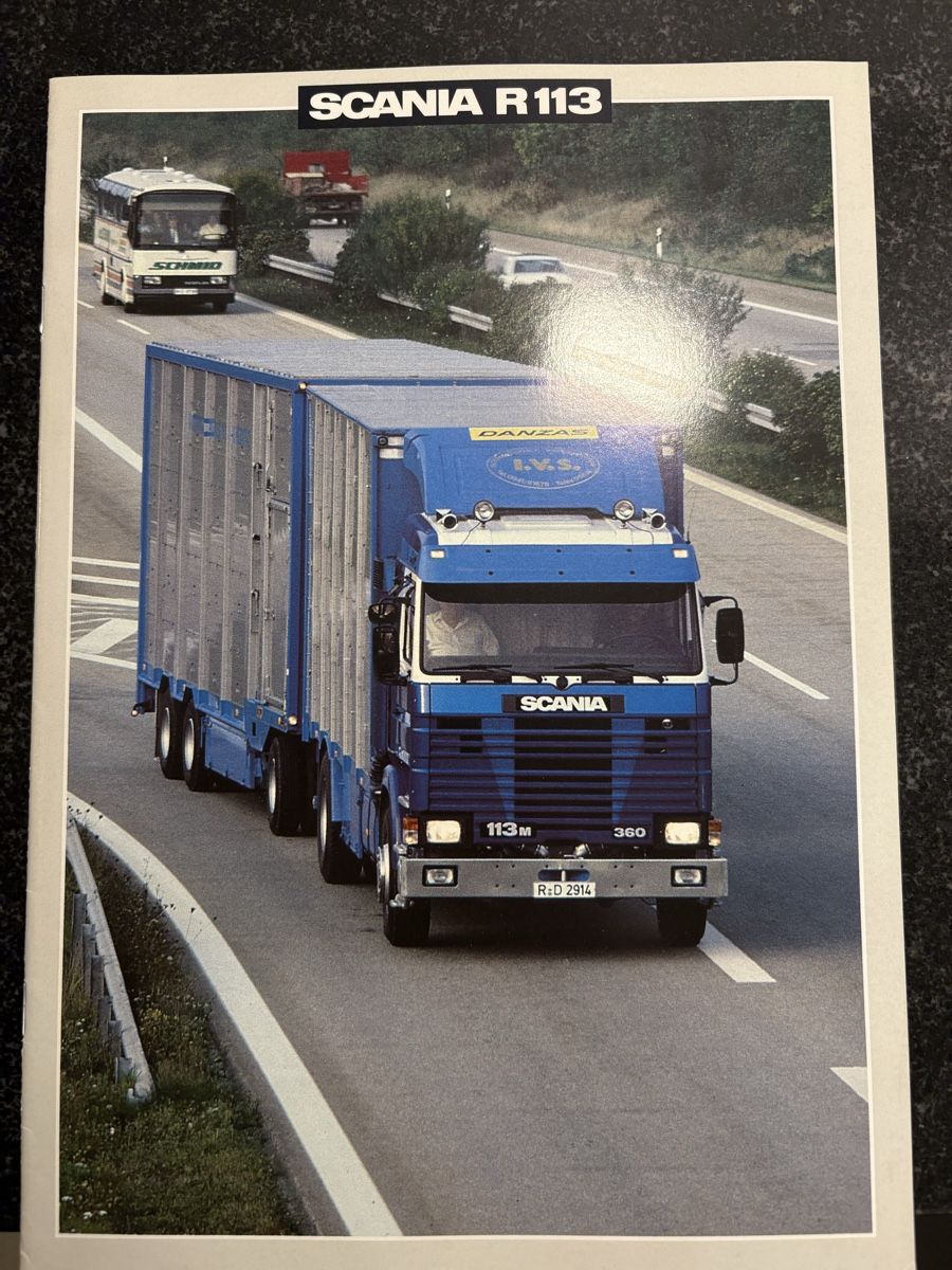 Scania Autocarri: Scania R113 Verkaufsprospekt – Usato da 3203 Mühleberg venduto da bea_myw6