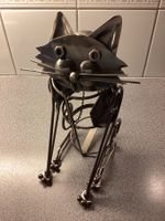 Weinflaschenhalter Katze