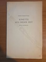A. Hablützel: Sonette aus dieser Zeit (2 Bände) signiert + B