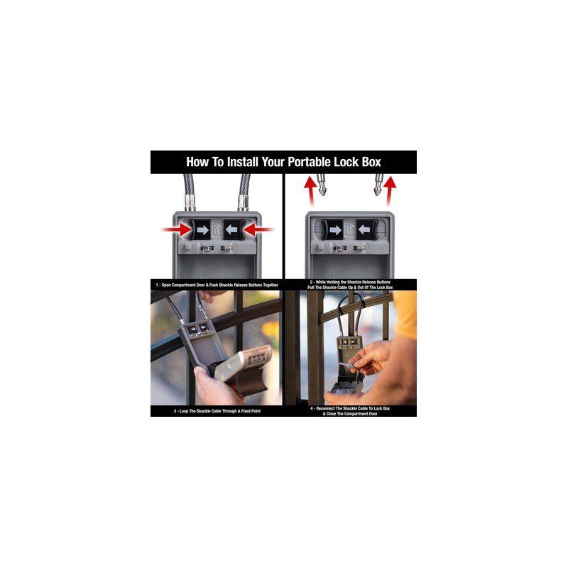 Porte-clés: Schlüsseltresor Master Lock 5482EURD – Neuf avec emballage d'origine à Düdingen par Tresortech 5