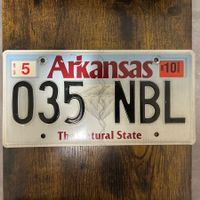 🇺🇸 U.S. Autoschild - Arkansas 035 NBL - ORIGINAL