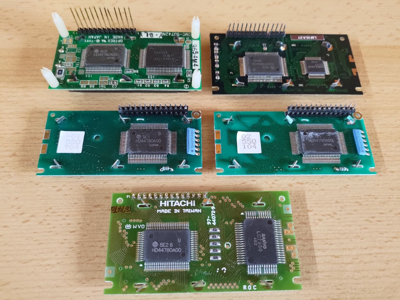 Elektronikbauteile: LCD Anzeigemodule – Gebraucht aus Mels von erichstuder 1