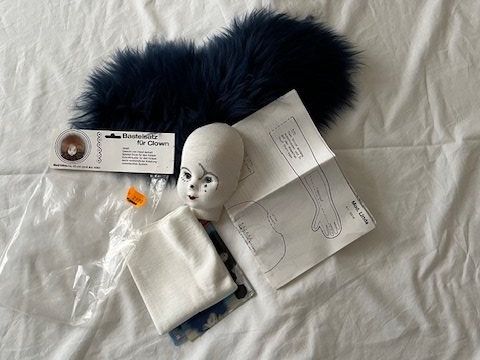 Kit bricolage: Clown - Bastelsatz – Nuovo e nell'imballaggio originale da Lostorf venduto da Felixa64 1