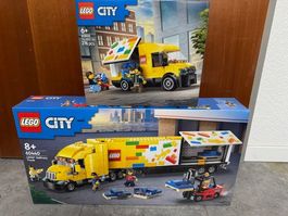 LEGO City 60440/60500, Lego Lastwagen Bundle, NEU/OVP