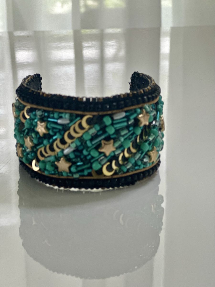 Bracciali & Braccialetti: Boho Beaded Cuff Bracelet - Perfect Summer Accessory! – Nuovo (secondo la descrizione) da Oftringen venduto da Eylem79 1
