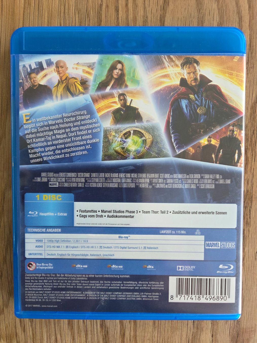 Alle DVDs: Doctor Strange - Blu-Ray – Neu (gemäss Beschreibung) aus Niederhelfenschwil von George27 1