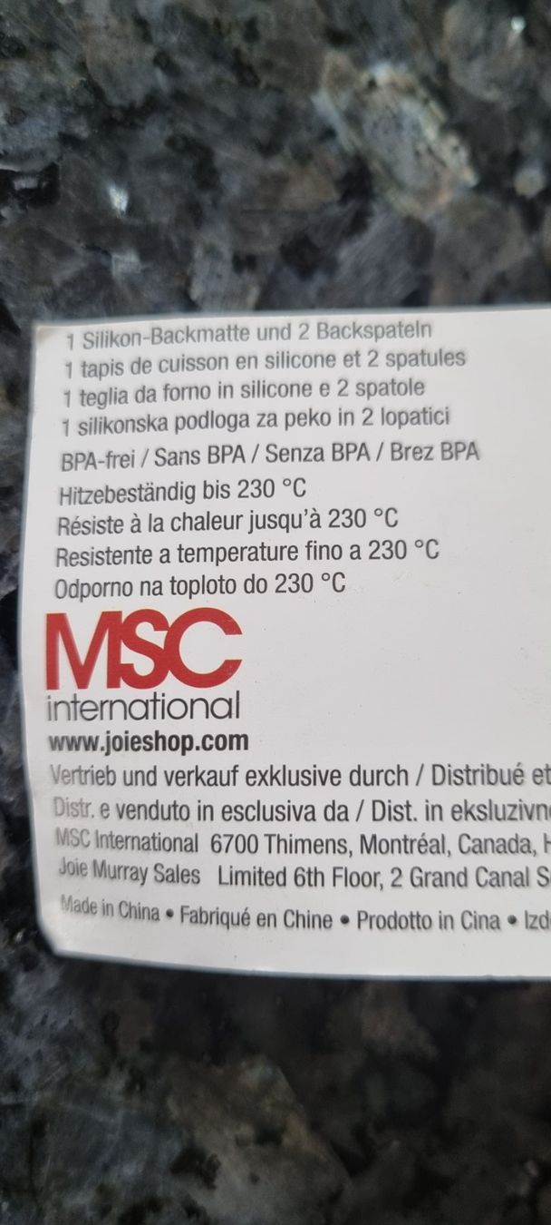 Teglie da forno: Joie Backmatte & Backspatel Set, 3-teilig, NEU & OVP! – Nuovo (secondo la descrizione) da egliswil venduto da Maggy6 3