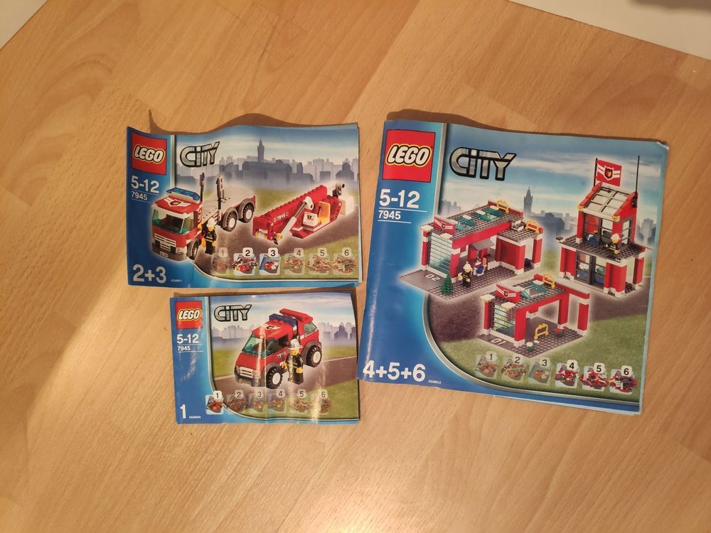 Lego City Feuerwehr Hauptquartier 7945