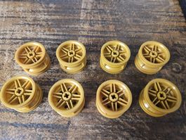 lego 56145 lot de 10 pièces Pearl Gold Wheel 30.4mm D. x 20m