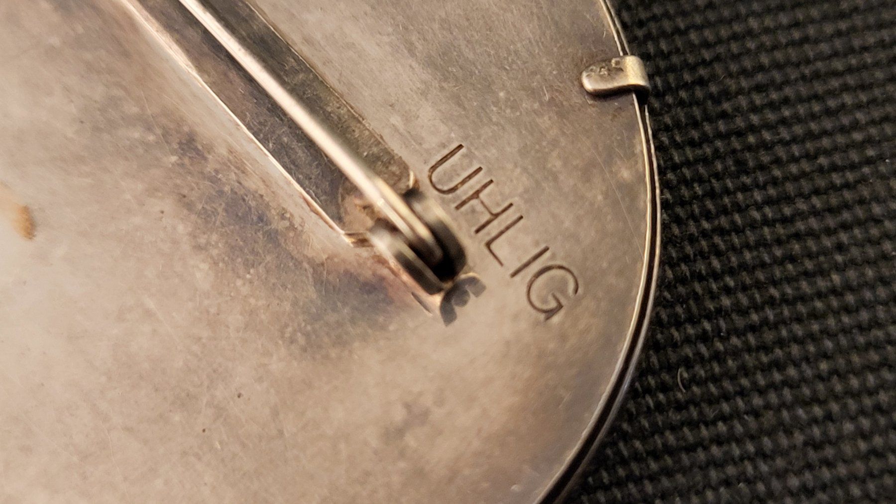 Spille & Fermagli: Jugendstil-Brosche UHLIG – Usato da Basel venduto da spinne02 4