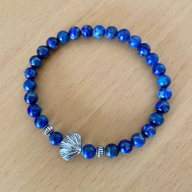 Bracelet En Lapis Lazuli - Perles De 5 Mm - Marque OxcmoBijoux - Neuf Avec étiquettes